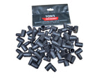 Ignition Distributor Socket style Boot Silicone Black 90 Degree - 7-8mm