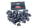 Ignition Distributor Socket style Boot Silicone Black 90 Degree - 7mm SHORT