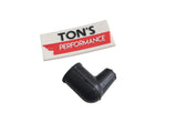 Ignition Distributor Socket style Boot Silicone Black 90 Degree - 7mm SHORT