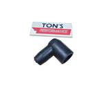 Ignition Distributor Socket style Boot Silicone Black 90 Degree - 7-8mm