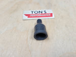 Ignition Wire Distributor Socket style Boot Silicone Black 180 Degree, 7-8mm
