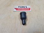 Ignition Wire Distributor Socket style Boot Silicone Black 180 Degree, 7-8mm
