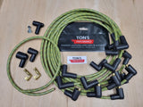 Vintage Cloth Braided spark plug wire set for Small Block Chevy / SBC
