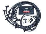 Vintage Cloth Braided spark plug wire set for Small Block Chevy / SBC
