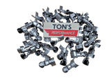 Stainless Steel Spark Plug & HEI Wire Terminal Right angle 90 degree Dual Crimp