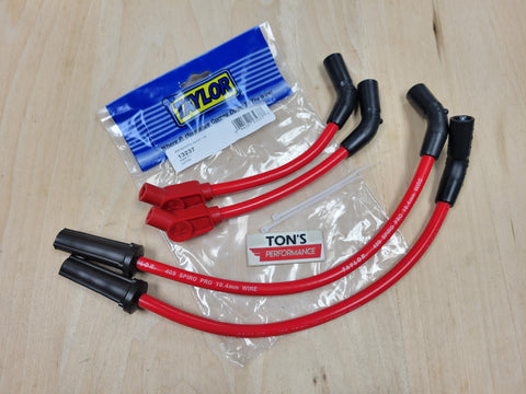 Taylor 409 10.4mm Harley Davidson 2024+ M8 Road King / Street Glide FLHX or 2018+ Softail Dyna FX FXFL Spark Plug Wires