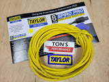 Cable de bujía Taylor 8 mm Spiro-Pro 100% silicona [Vendido por pie]