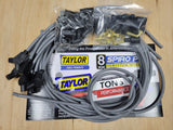 Universal Taylor 8mm Spiro-Pro Ignition Spark Plug Wire kit - Ford / Chevy