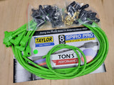 Universal Taylor 8mm Spiro-Pro Ignition Spark Plug Wire kit - Ford / Chevy