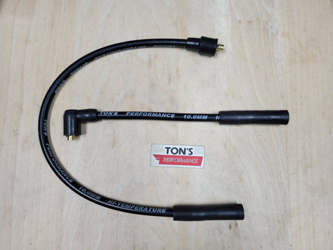 Ton's Performance Silicone 10mm Plug Wires Harley Sportster 1988 - 2003 / OEM Replacement