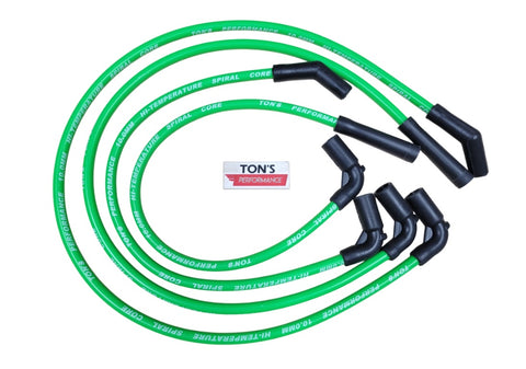 thumbnail image 2 of TWISTED 12mm White Spark Plug Wires For Harley EVO Electra Glide Road King Touring 85-98 2 of 2
