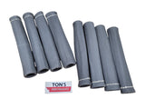 8 Universal Heat Shield Wrap Slip On Spark Plug Wire Insulator Sleeves