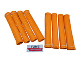 8 Universal Heat Shield Wrap Slip On Spark Plug Wire Insulator Sleeves