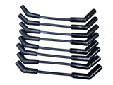 Ton's Ceramic IGN1A Smart coil converted LS LSX 8.5mm Spark plug wire Race set 45*, 10" / 12"