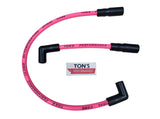 Ton's 10mm Spark Plug Wires - Harley Dyna Softail 1999 - 2017 / PAIR OF REPLACEMENT OEM LENGTH WIRES