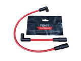 Ton's 8.5mm Race Series Spark Plug Wires - Harley Dyna Softail 1999 - 2017 / PAIR OF REPLACEMENT OEM LENGTH WIRES