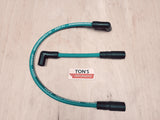 Ton's 10mm Spark Plug Wires - Harley Dyna Softail 1999 - 2017 / PAIR OF REPLACEMENT OEM LENGTH WIRES