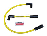 Ton's 10mm Spark Plug Wires - Harley Dyna Softail 1999 - 2017 / PAIR OF REPLACEMENT OEM LENGTH WIRES