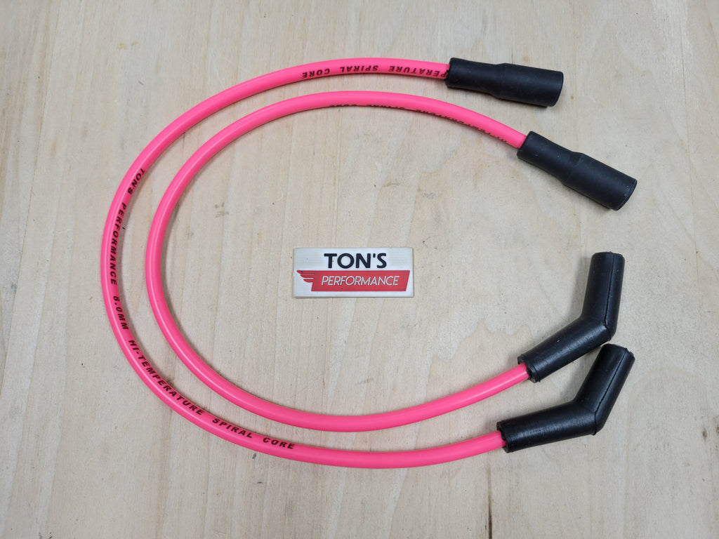 Ton's 8mm Ignition Spark Plug Wires EFI Harley H-D FLT FLHT FLHR FLTR 99-08 Blue - Foto 6