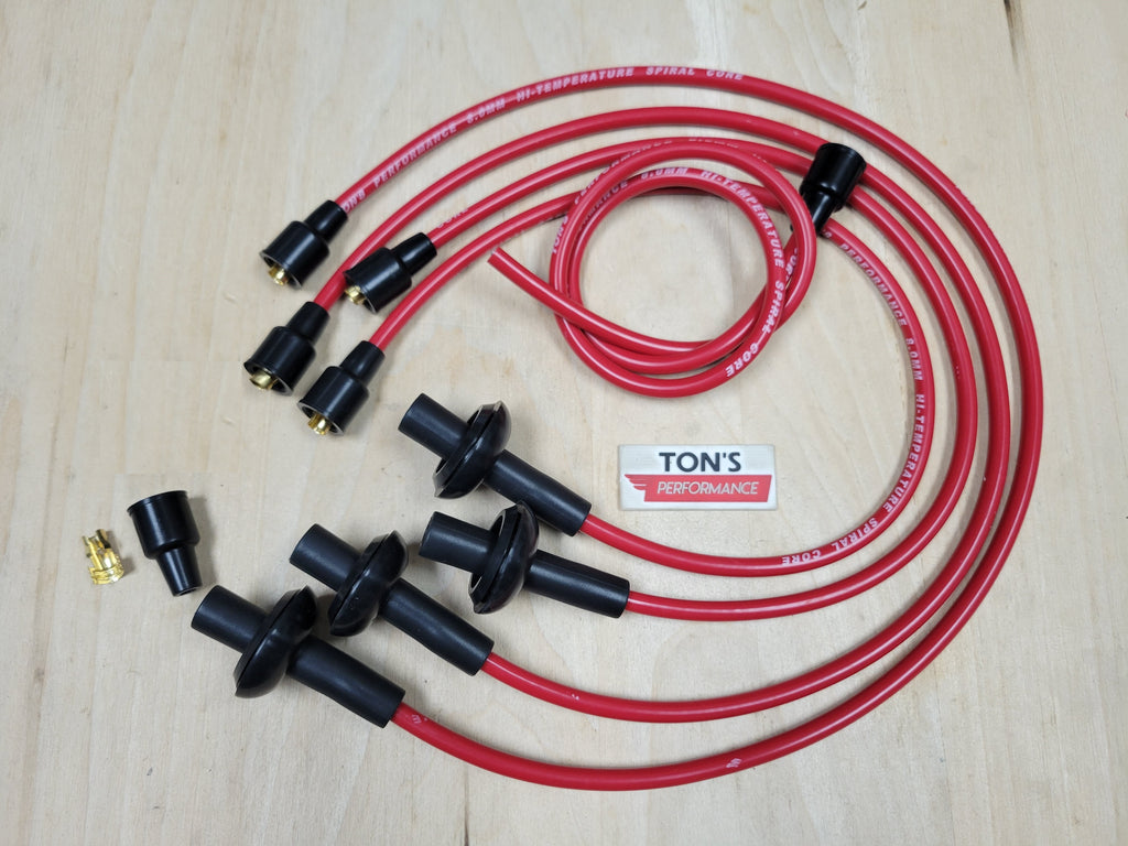 Ton's 8mm Purple Silicone Solid Wire Core Spark Plug Wire by the foot Ton's 8mm Purple Silicone Solid Wire Core Spark Plug Wire by the foot