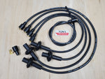 Kit de cables de encendido de bujía de silicona de 8 mm de Ton's, núcleo en espiral VW Bug refrigerado por aire