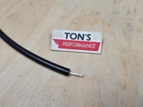 Cable de bujía universal sin impresión de 8 mm con núcleo de alambre 100% silicona [se vende por pie]