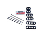 Ton's Performance Clamp-On Wire Separators for 10mm Ignition Cable Nylon Kit