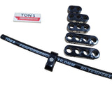 Tapa de válvula con abrazadera de rendimiento de Ton, separadores de alambre verticales para cable de encendido de 7-8 mm