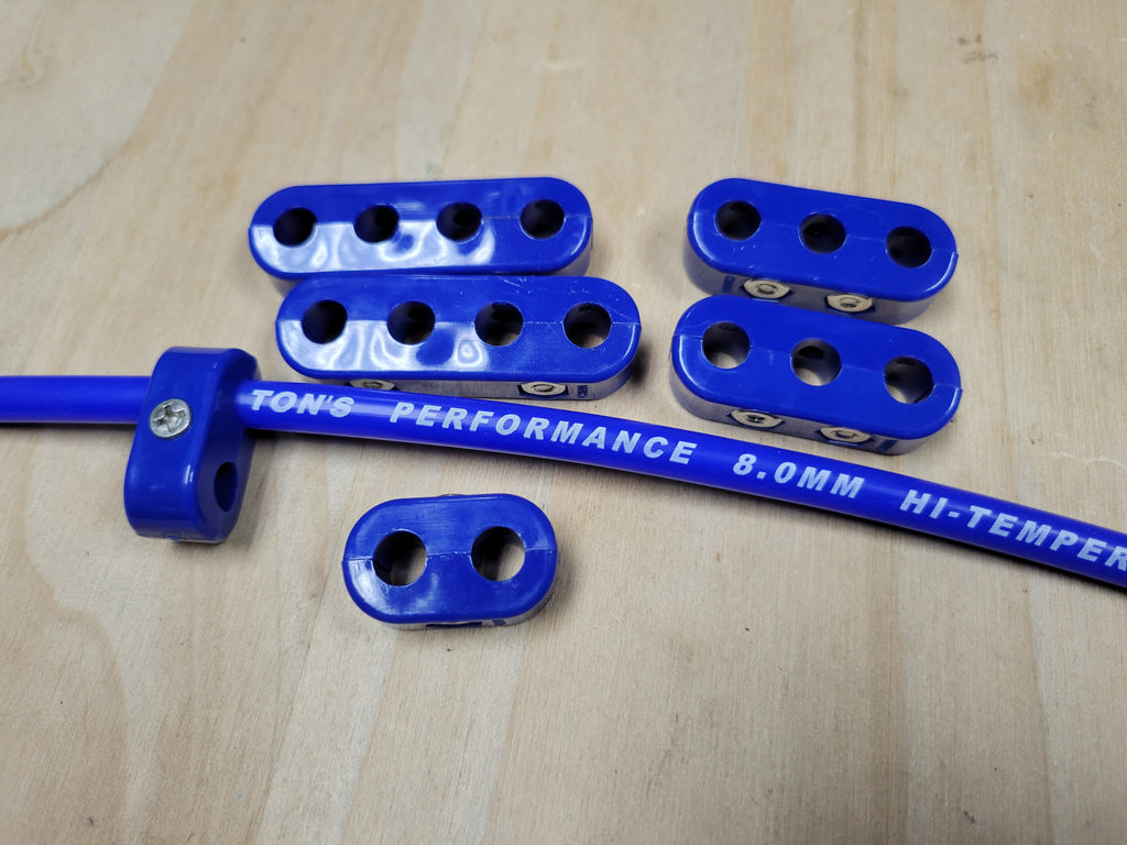 Ton's Performance Clamp-On Wire Separators for 8mm Ignition Cable Nylo