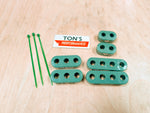 Ton's Performance Clamp-On Wire Separators for 8mm Ignition Cable Nylon Kit