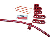 Ton's Performance Clamp-On Wire Separators for 10mm Ignition Cable Nylon Kit
