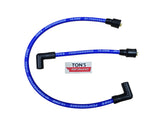 Ton's 10mm Spark Plug Wires - Harley Dyna Softail 1986 - 1998 / PAIR OF REPLACEMENT OEM LENGTH WIRES