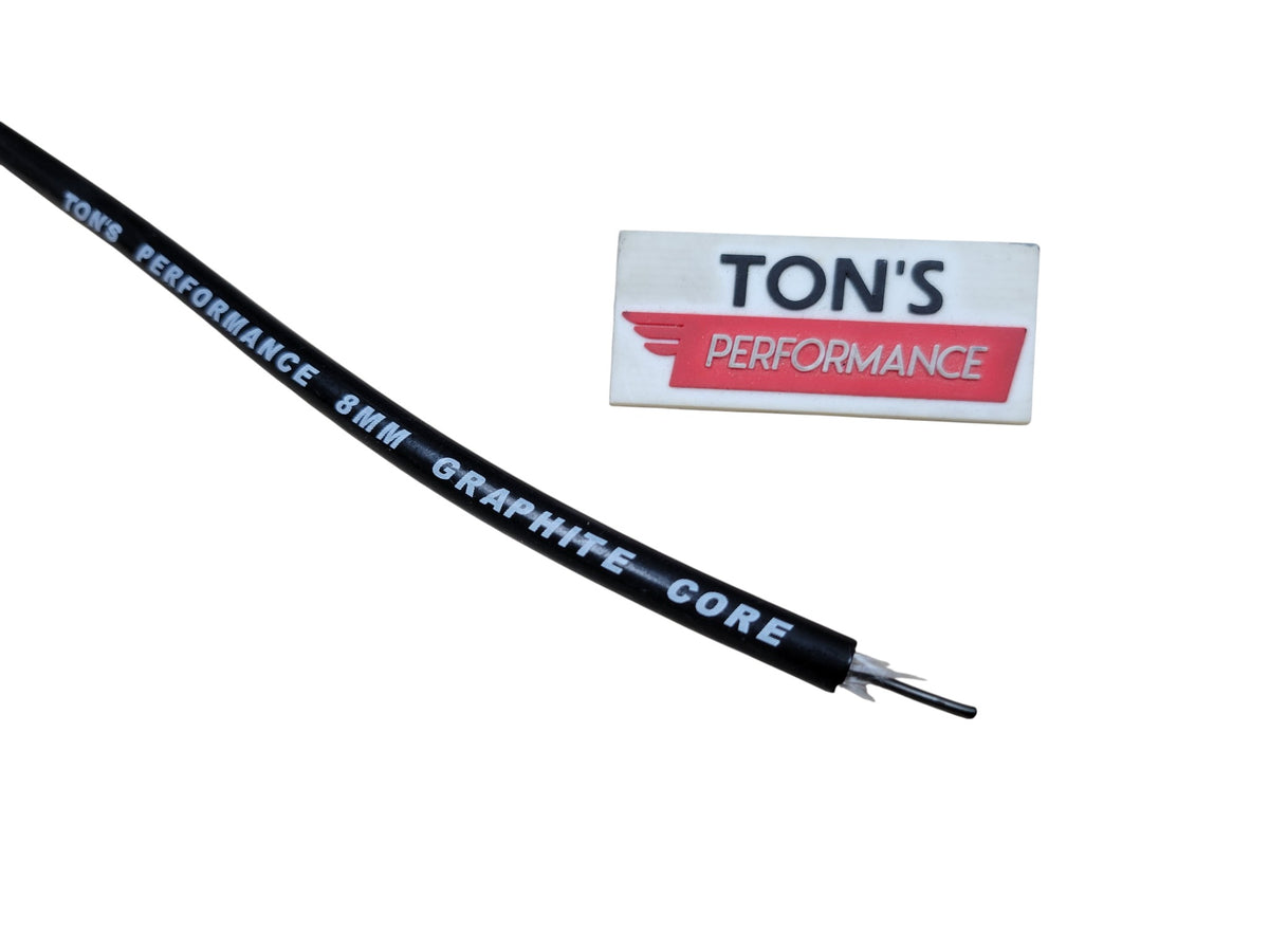 Ton's Performance 8mm Graphite Core Silicone Spark Plug wire [Sold By