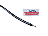 Cable de bujía de silicona con núcleo de grafito de 8 mm Performance de Ton's [se vende por pie]