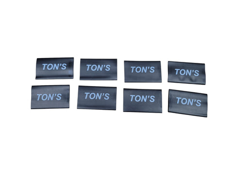 Tubo termorretráctil negro para cable de bujía TON'S