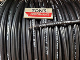 Ton's Performance 8mm Spiral Core 100% Silicone "Race" Spark Plug wire [Sold By The Foot]