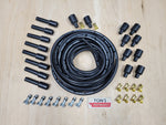 Ton's Performance Kit de cables universales para bujías con núcleo de supresión de 8 mm para puntos V8/HEI