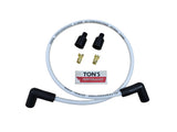 Universal 48" 8mm Suppression Core Silicone Spark Plug Wire kit - Motorcycle