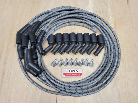 16" MSD 8.5mm LSX LS1 Swap Unassembled Multi Angle Spark Plug - Foto 6