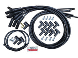 Ton's Spark Plug Wires V8 UNIVERSAL Ford/Chevy Small/Big Block - HEI or Socket type
