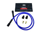 Universal 48" 8mm Suppression Core Silicone Spark Plug Wire kit - Motorcycle