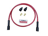 Universal 48" 8mm Suppression Core Silicone Spark Plug Wire kit - Motorcycle