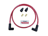 Universal 48" 8mm Suppression Core Silicone Spark Plug Wire kit - Motorcycle