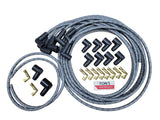 Kit de cable de bujía trenzado de tela con núcleo de supresión Universal DIY de 8mm para puntos V8/HEI