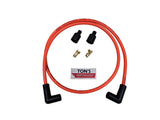 Universal 48" 8mm Suppression Core Silicone Spark Plug Wire kit - Motorcycle