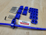 Tapa de válvula con abrazadera de rendimiento de Ton, separadores de alambre verticales para cable de encendido de 7-8 mm