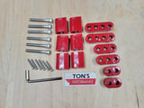 Ton's Performance Clamp-On Valve Cover, Vertical Wire Separators for 7-8mm Ignition Cable