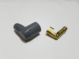 MSD 3331 Bota y terminal de bobina de cable de bujía de encendido, estilo enchufe para Coil Blaster 2 PN: 8202/8203 