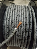 Cable primario trenzado de tela calibre 18 [se vende por pie]