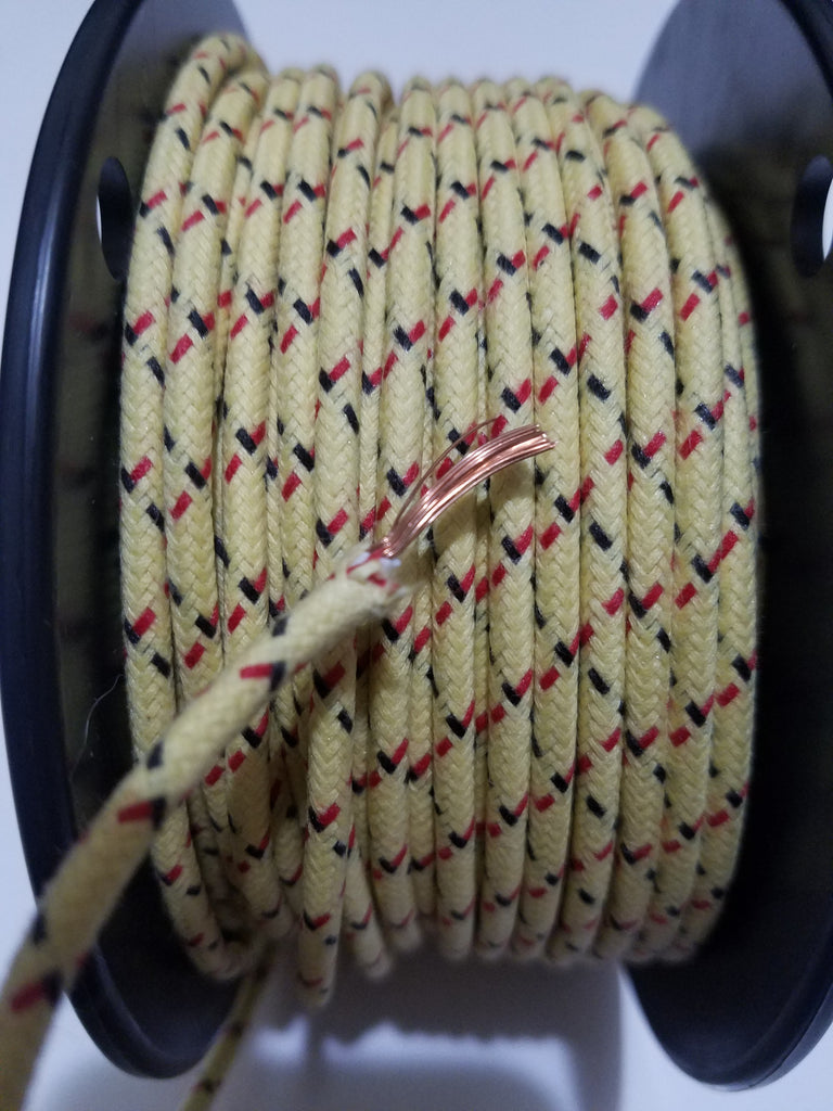 10 Gauge Cloth Braided Primary Wire [Sold By The Foot] – Ton's